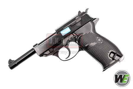 WE P38L GBB Pistol Airsoft ( Black )