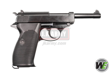 WE P38L GBB Pistol Airsoft ( Black )