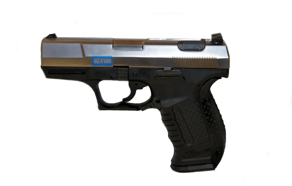 WE TTI - God of War GBB Pistol Airsoft ( Silver )