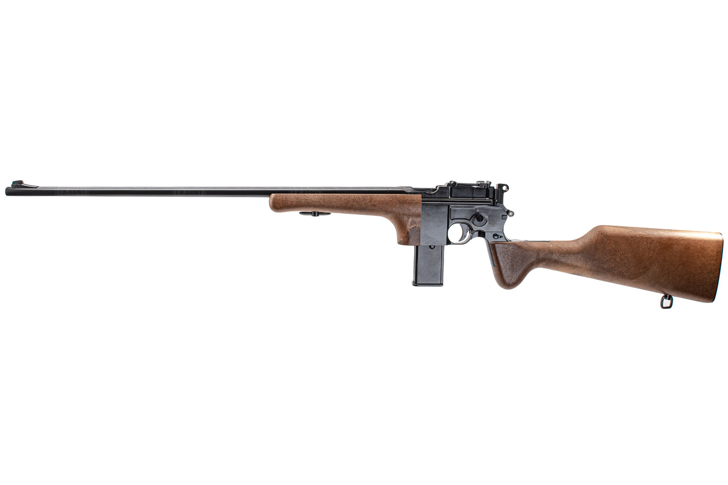 WE M712 Carbine Gas Blow Back GBB Pistol Airsoft ( No Marking Version ) ( Mauser C96 Style )