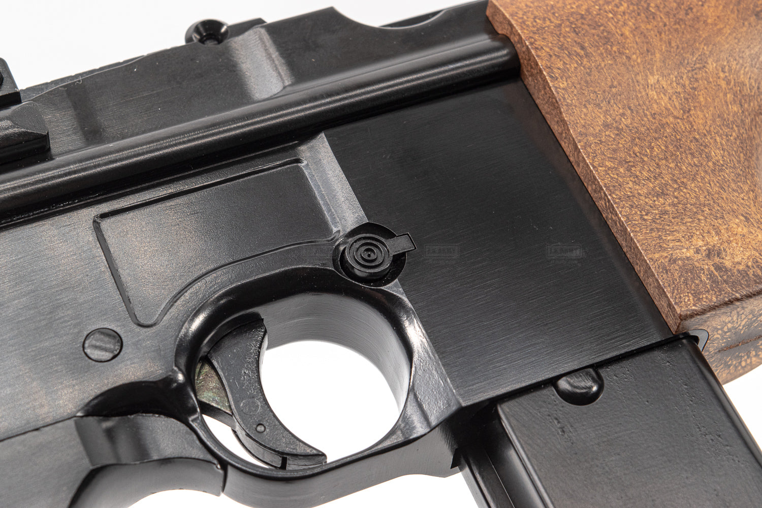 WE M712 Carbine Gas Blow Back GBB Pistol Airsoft ( No Marking Version ) ( Mauser C96 Style )