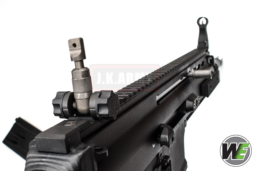 WE SCA-H Mk17 GBBR w/ M4 Stock ( BK )
