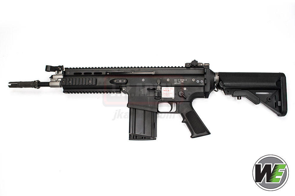 WE SCA-H Mk17 GBBR w/ M4 Stock ( BK )