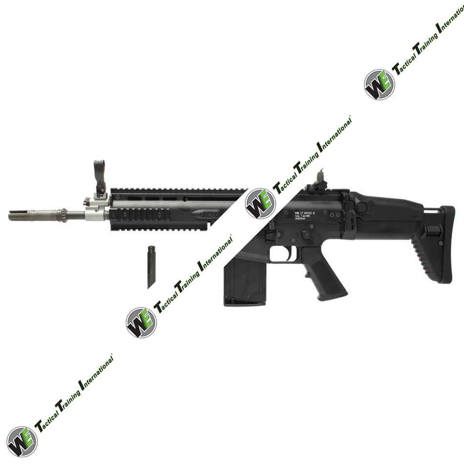 WE SCA Heavy Airsoft GBB Rifle  ( BK ) ( MK17 )