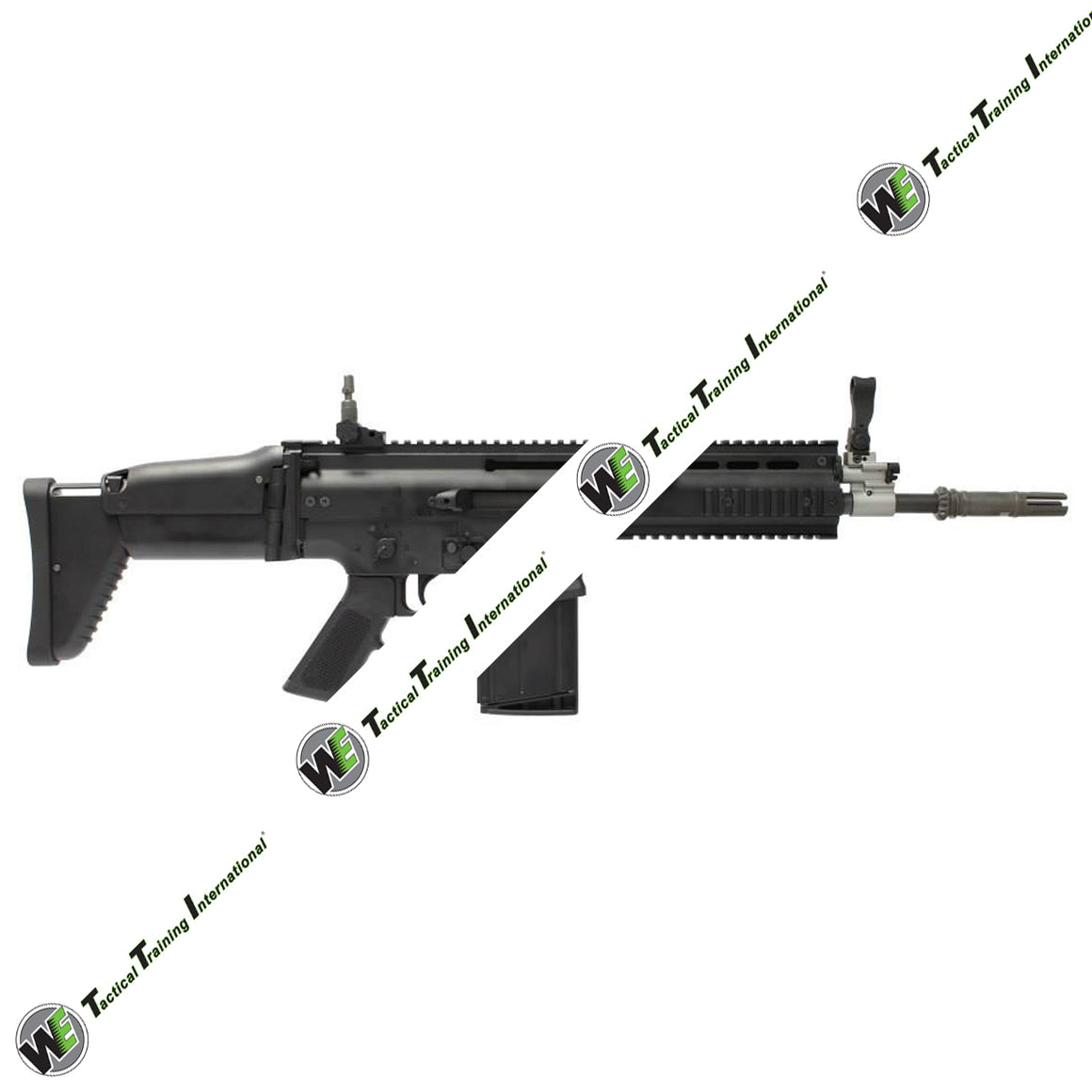 WE SCA Heavy Airsoft GBB Rifle  ( BK ) ( MK17 )