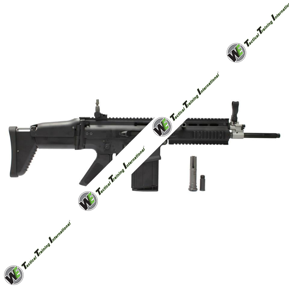 WE SCA Heavy Airsoft GBB Rifle  ( BK ) ( MK17 )