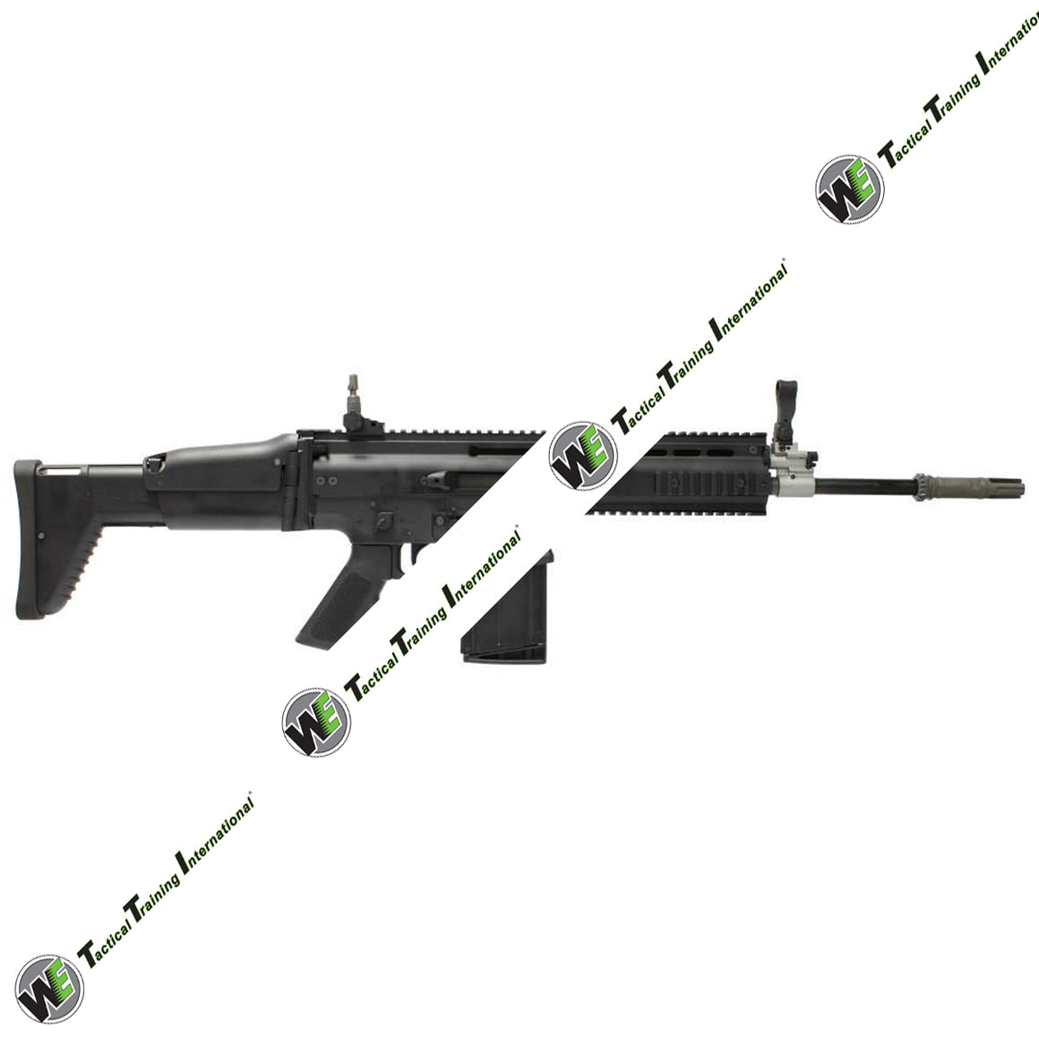 WE SCA Heavy Airsoft GBB Rifle  ( BK ) ( MK17 )