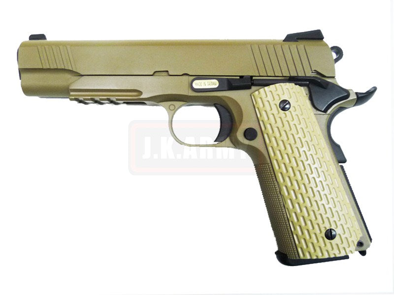 WE Desert Kimb Style Full Metal GBB Pistol (Tan)