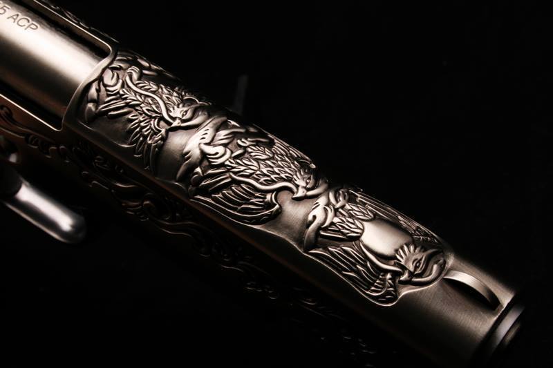 WE 1911 Classic Floral Pattern GBB Pistol Airsoft