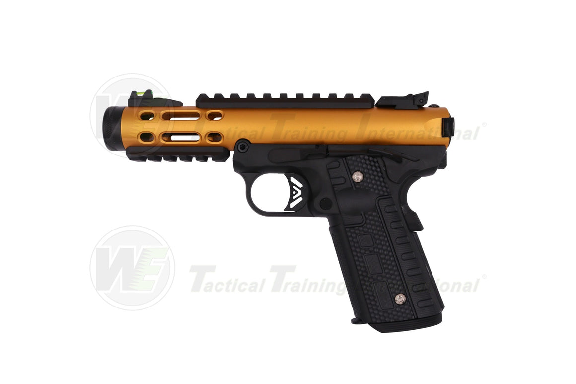 WE 1911 Galaxy GBB Pistol-Gold-Black