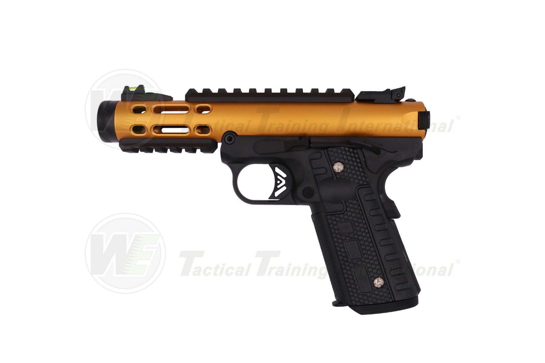 WE 1911 Galaxy GBB Pistol-Gold-Black