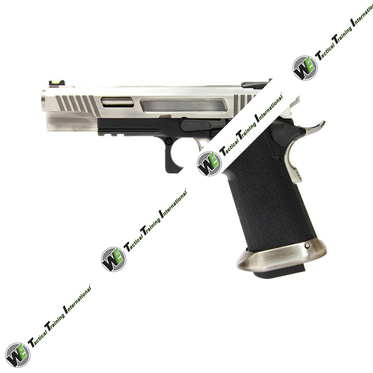 WE 5.1 Hi-Capa Force T.REX ( Slide No Marking ) ( Silver )