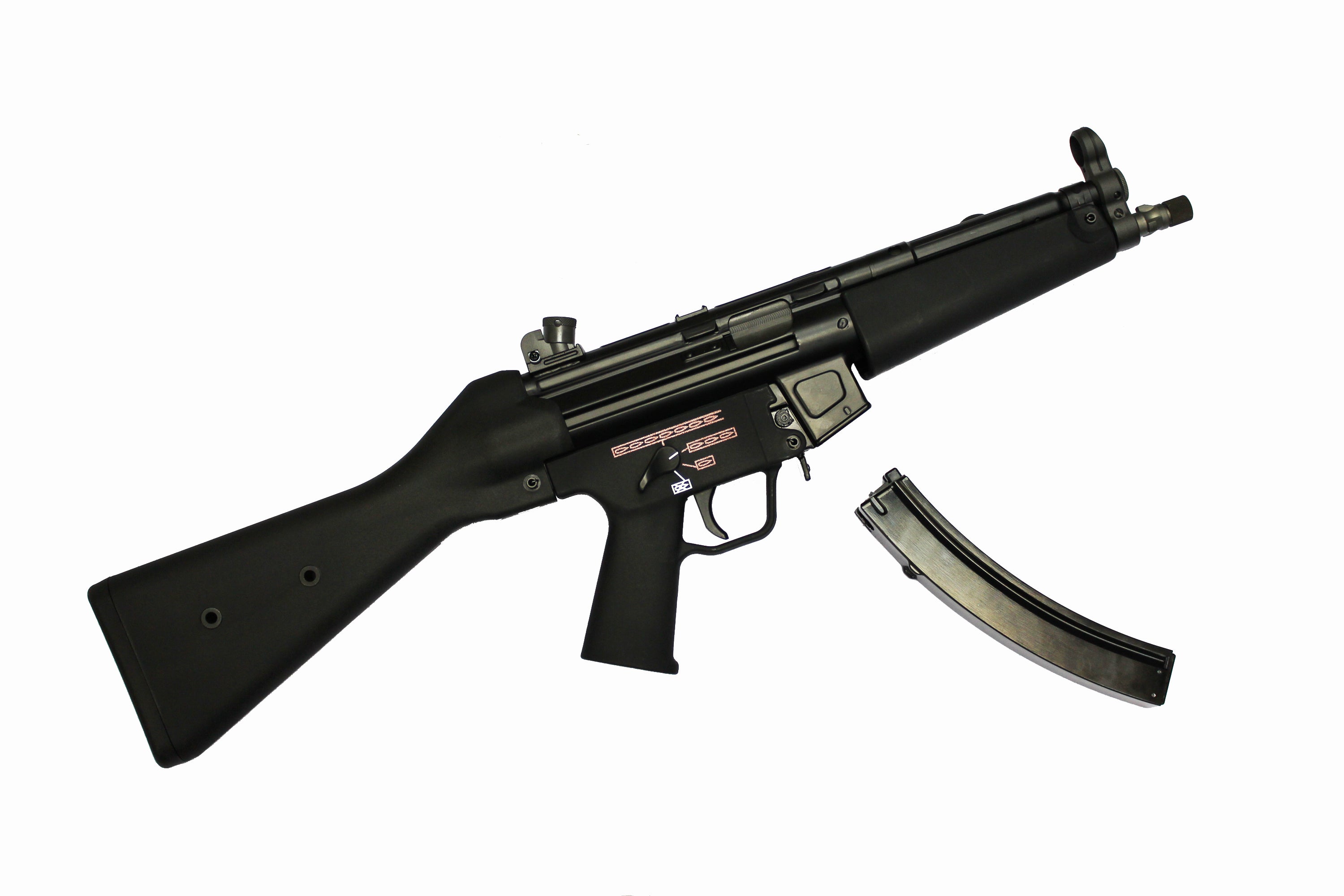 WE Apache NP5 A2 Full Metal GBB ( BK )