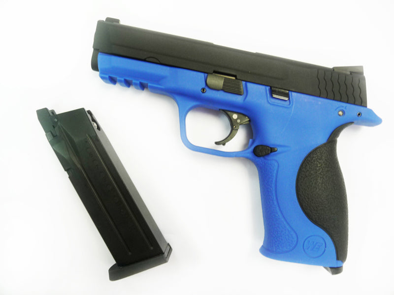 WE Toucan Metal Slide GBB Pistol ( Blue ) ( BK Slide, Blue Frame )