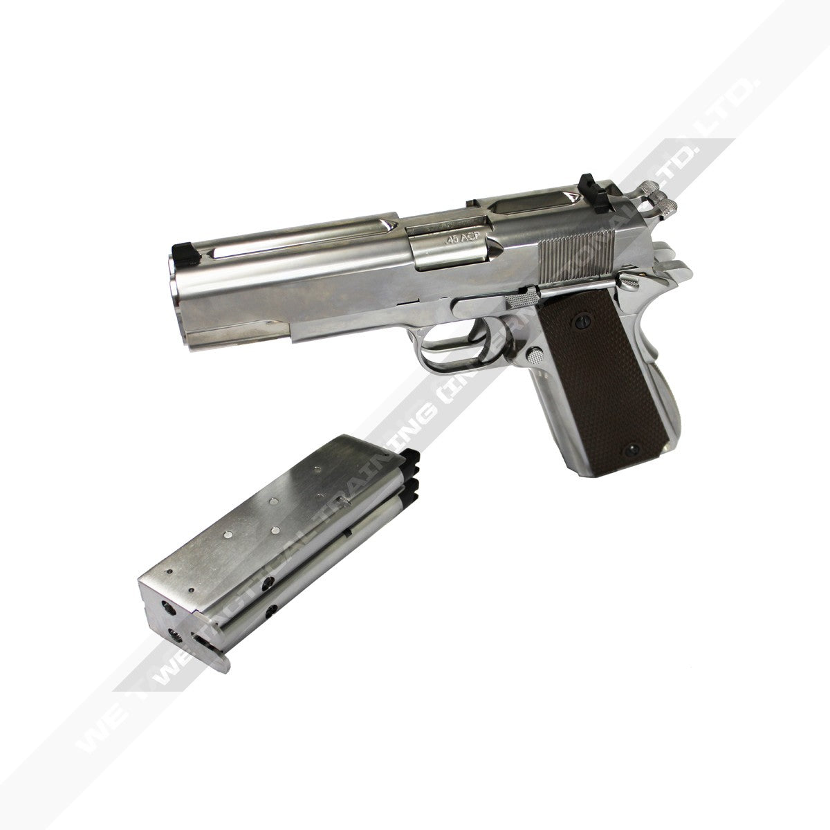 WE Double Barrel 1911 Full Metal GBB Pistol Airsoft ( SV )