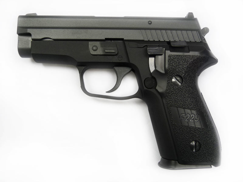 WE F229 Full Metal GBB Pistol ( No Marking ) ( BK ) ( 229 )
