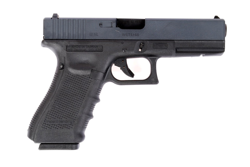WE Model 17 G4 Metal Slide GBB Pistol ( Black )