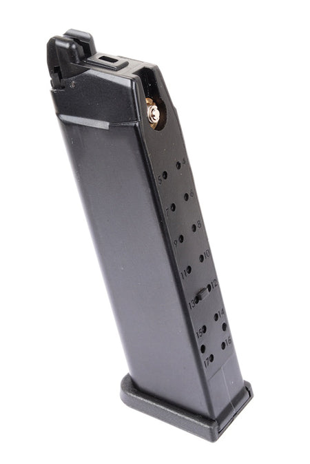 WE Model 17 G4 Metal Slide GBB Pistol ( Black )