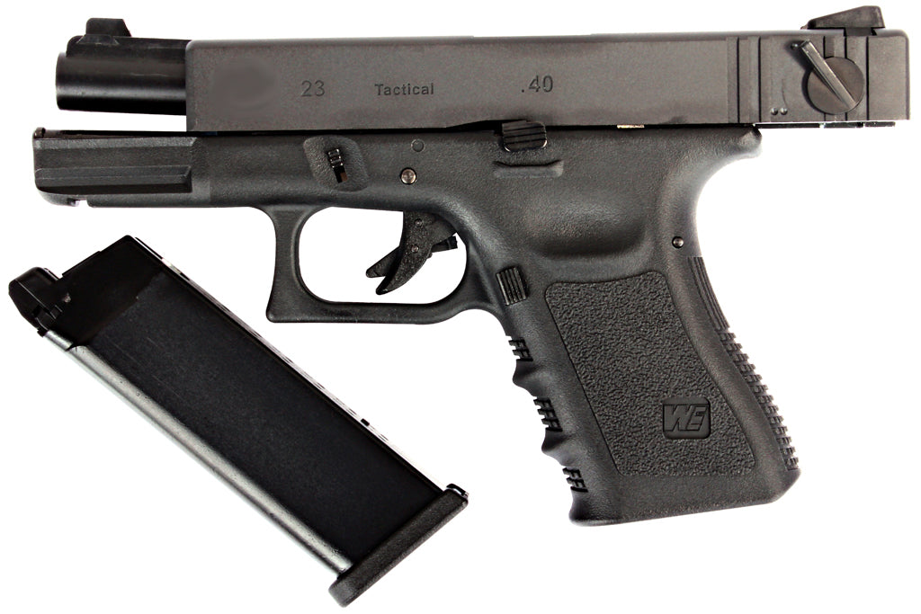 WE Model 2.3 Metal Slide GBB Pistol ( Black )