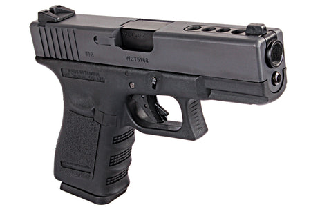 WE Model 2.3 Metal Slide GBB Pistol ( Black )