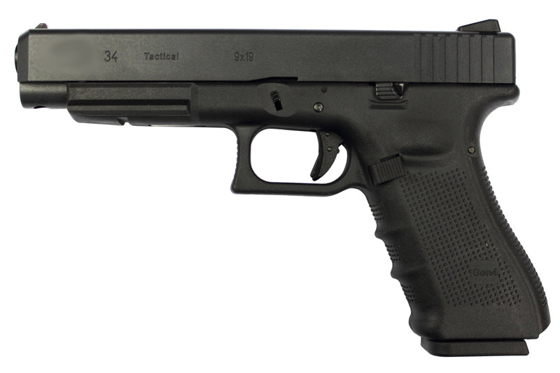 WE Model 3.4 G4 Metal Slide GBB Pistol ( Black )