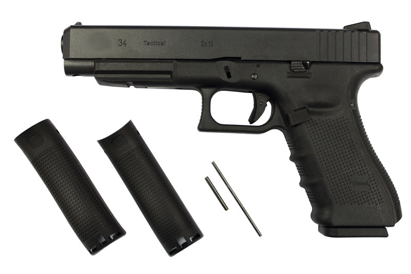 WE Model 3.4 G4 Metal Slide GBB Pistol ( Black )