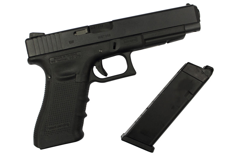 WE Model 3.4 G4 Metal Slide GBB Pistol ( Black )