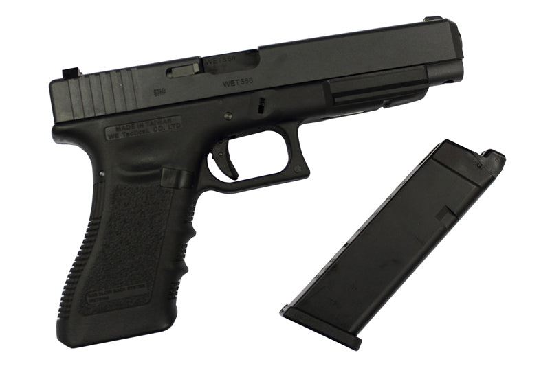 WE Model 3.5 Metal Slide GBB Pistol ( Black )