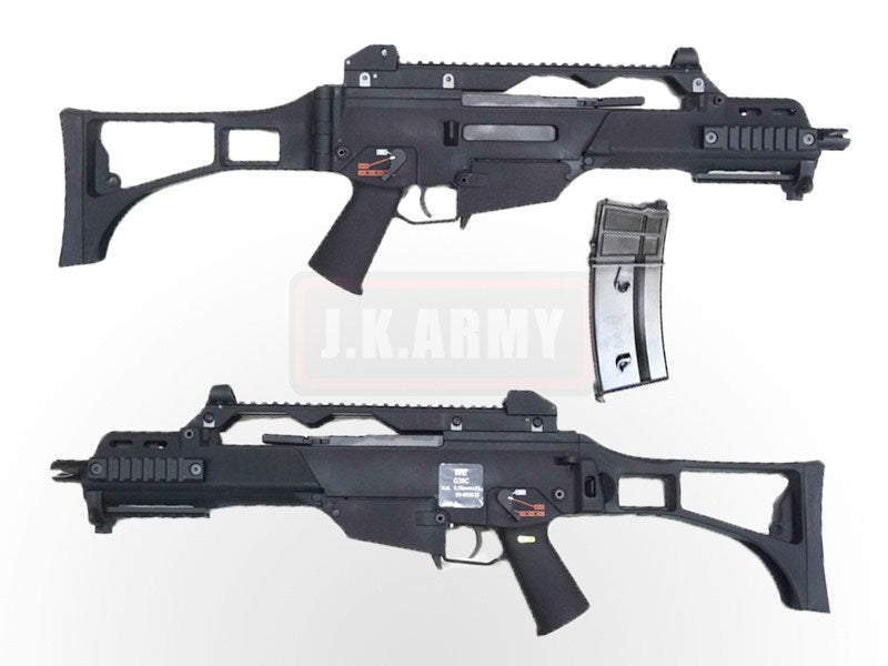 WE G39C Gas Blow Back Rifle Airsoft ( GBB ) ( Black )