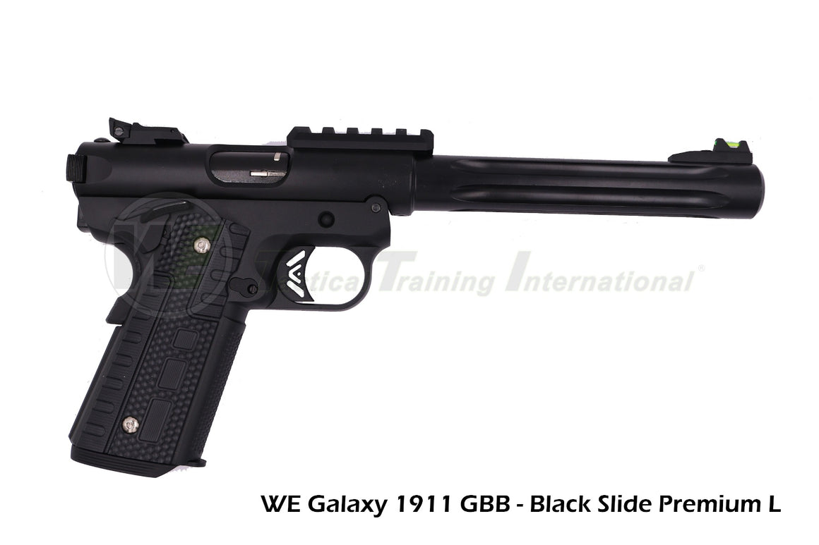 WE 1911 Galaxy GBB Pistol Premium Series-Silver-Short
