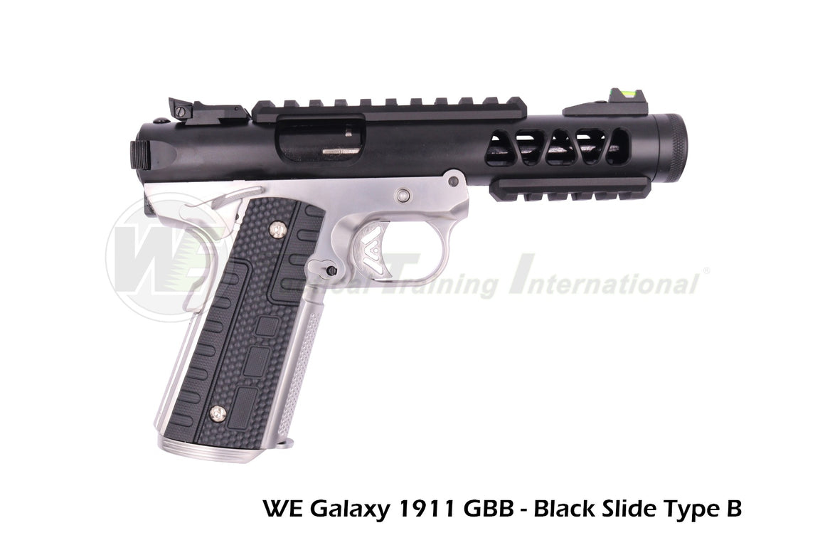WE 1911 Galaxy GBB Pistol Type B-Gold-Black