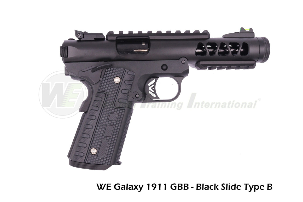 WE 1911 Galaxy GBB Pistol Type B-Gold-Black