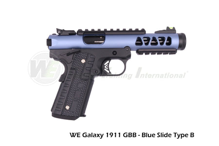 WE 1911 Galaxy GBB Pistol Type B-Gold-Black
