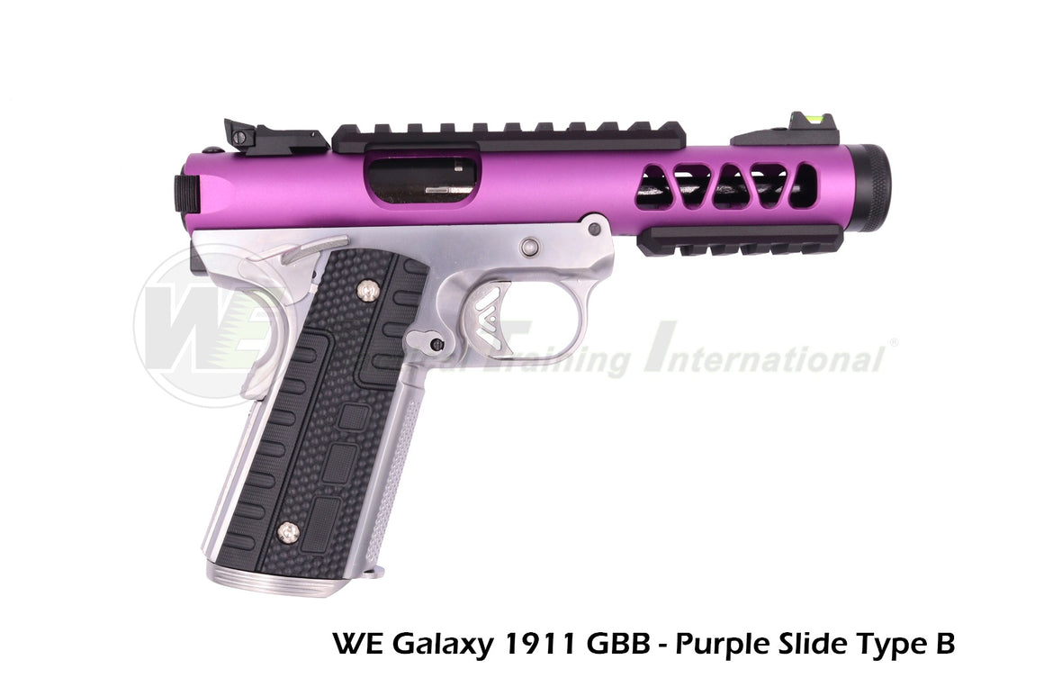 WE 1911 Galaxy GBB Pistol Type B-Gold-Black