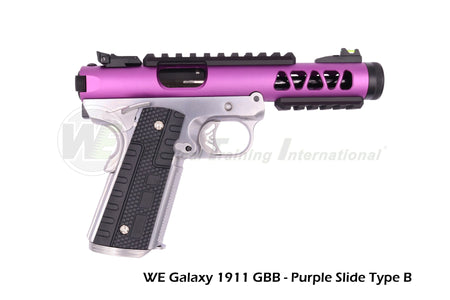 WE 1911 Galaxy GBB Pistol Type B-Gold-Black