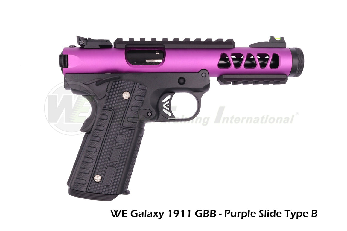 WE 1911 Galaxy GBB Pistol Type B-Gold-Black