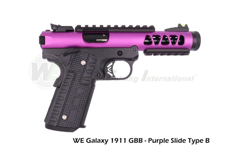 WE 1911 Galaxy GBB Pistol Type B-Gold-Black