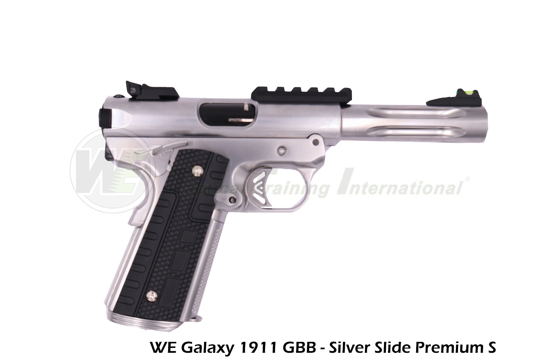 WE 1911 Galaxy GBB Pistol Premium Series-Silver-Short