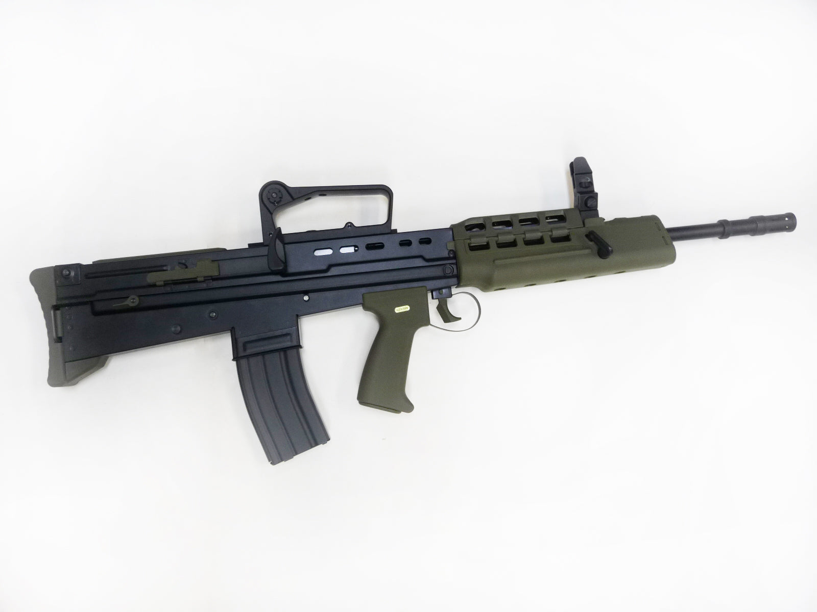 WE L85A2 Airsoft GBB Rifle ( Open-Bolt ) ( OD & Black )