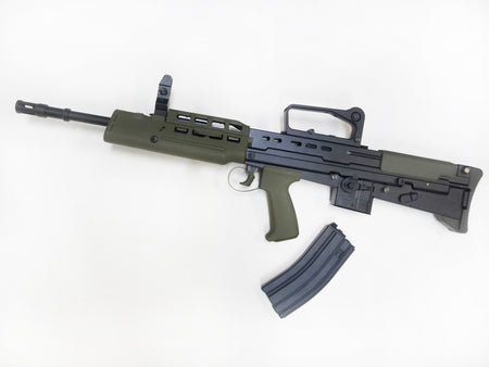 WE L85A2 Airsoft GBB Rifle ( Open-Bolt ) ( OD & Black )
