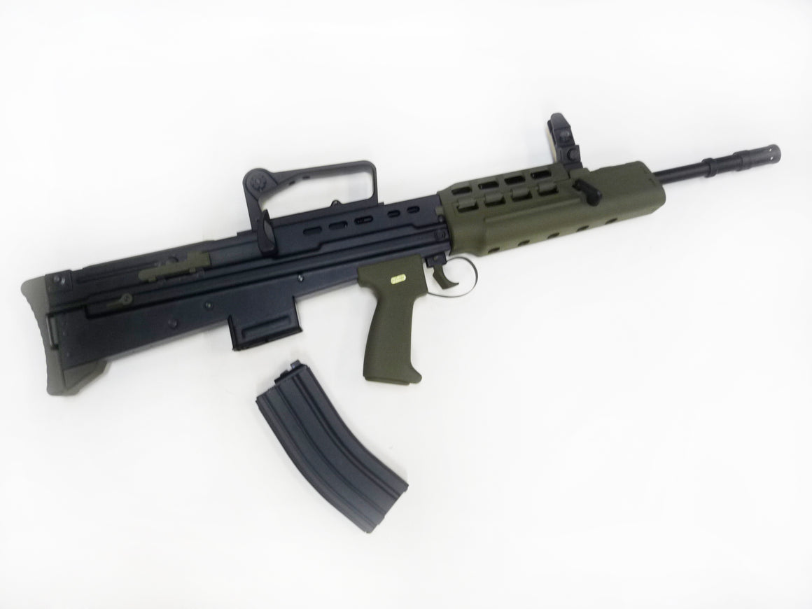 WE L85A2 Airsoft GBB Rifle ( Open-Bolt ) ( OD & Black )