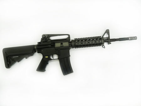 WE Full Metal M4 RIS KATANA Airsoft AEG Rifle ( BK ) ( No Marking )