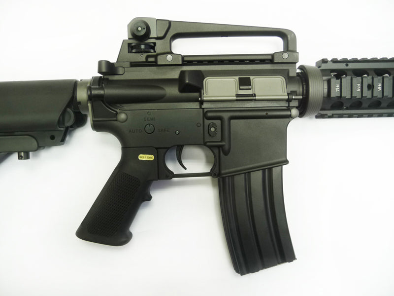WE Full Metal M4 RIS KATANA Airsoft AEG Rifle ( BK ) ( No Marking )
