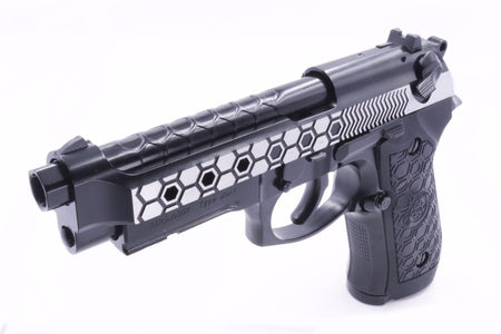 WE M9A1 Hex Cut GBB Airsoft Pistol 2 Tone