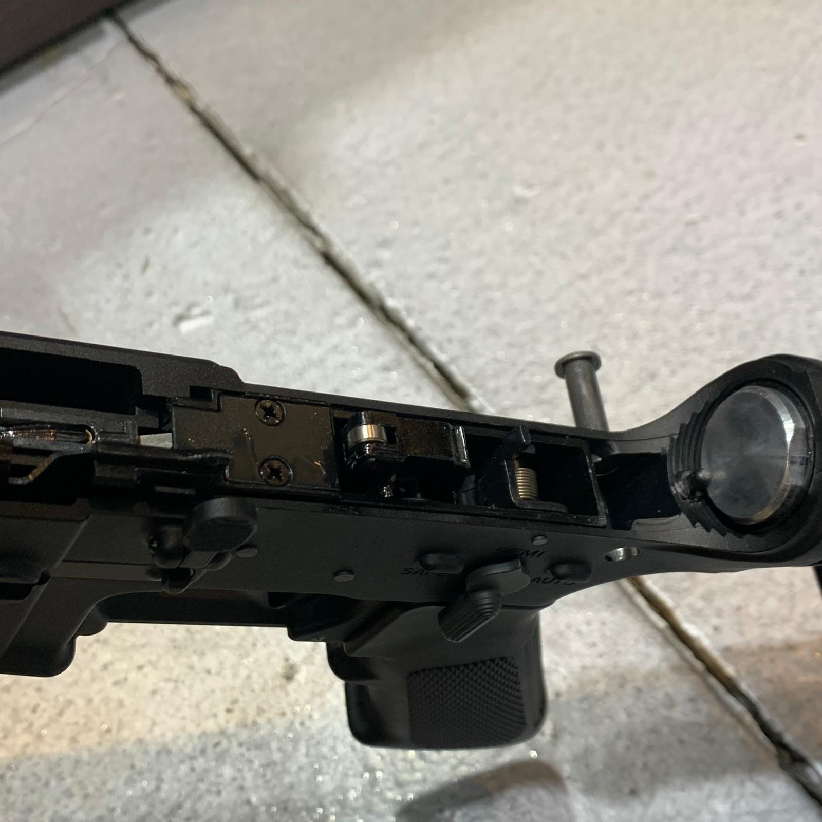 WE M4A1 PCC Version GBB Rifle ( Black )