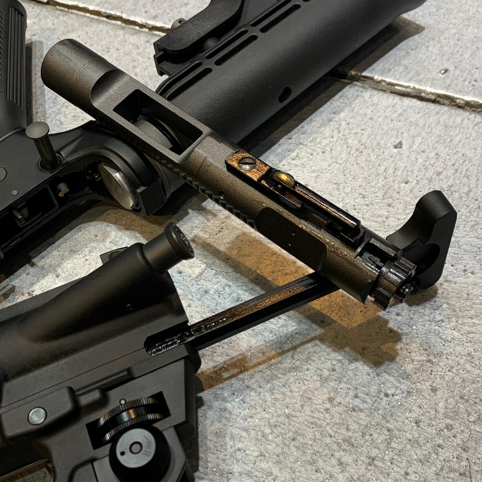 WE M4A1 PCC Version GBB Rifle ( Black )