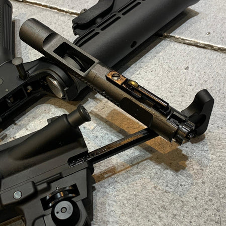 WE M4 RIS PCC Version GBB Rifle Airsoft ( Black )