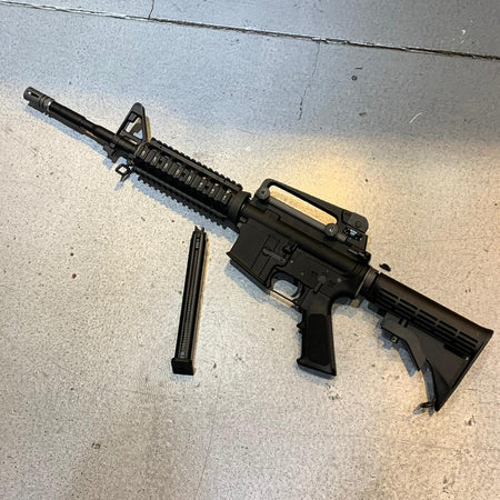 WE M4 RIS PCC Version GBB Rifle Airsoft ( Black )