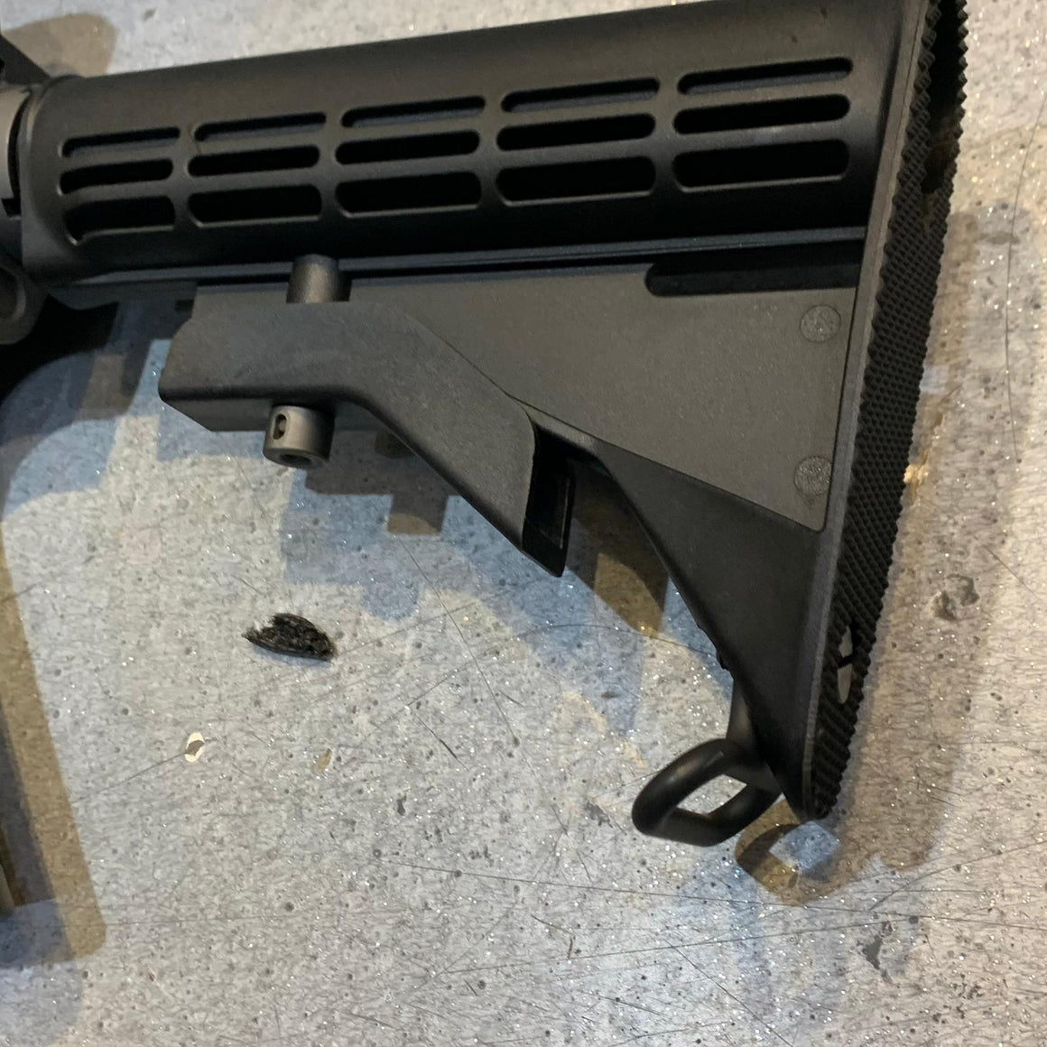 WE M4A1 PCC Version GBB Rifle ( Black )