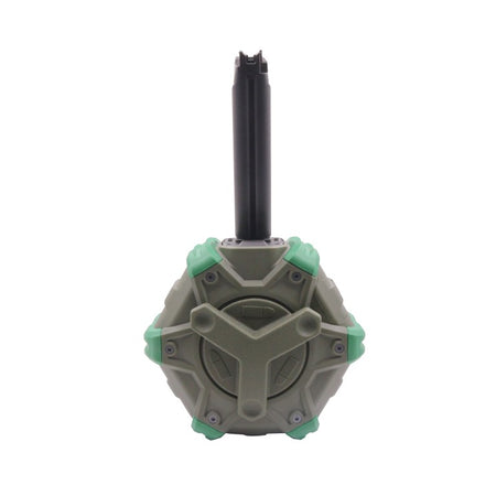 WE Drum Gas Magazine 350 Rds OD for WE PCC GBB ( Drum Mag )